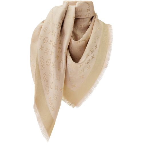 LOUIS VUITTON Monogram Shine Shawl