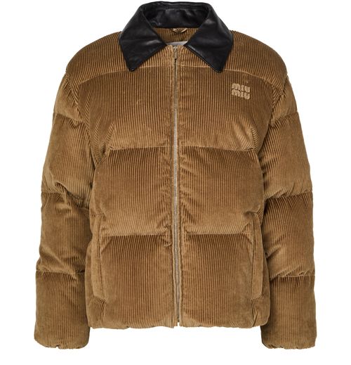 MIU MIU Daunenjacke aus Cord