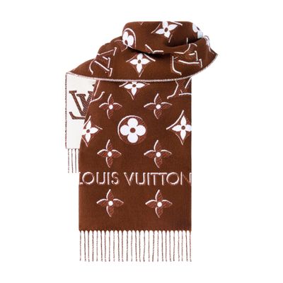 Louis Vuitton Lv Essential Shine Scarf In Brown