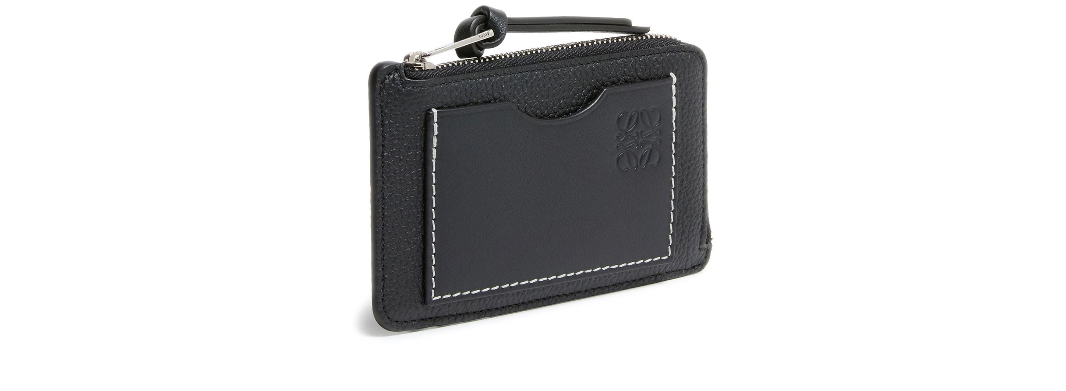 Coin cardholder in soft grained calfskin thumbnail 3