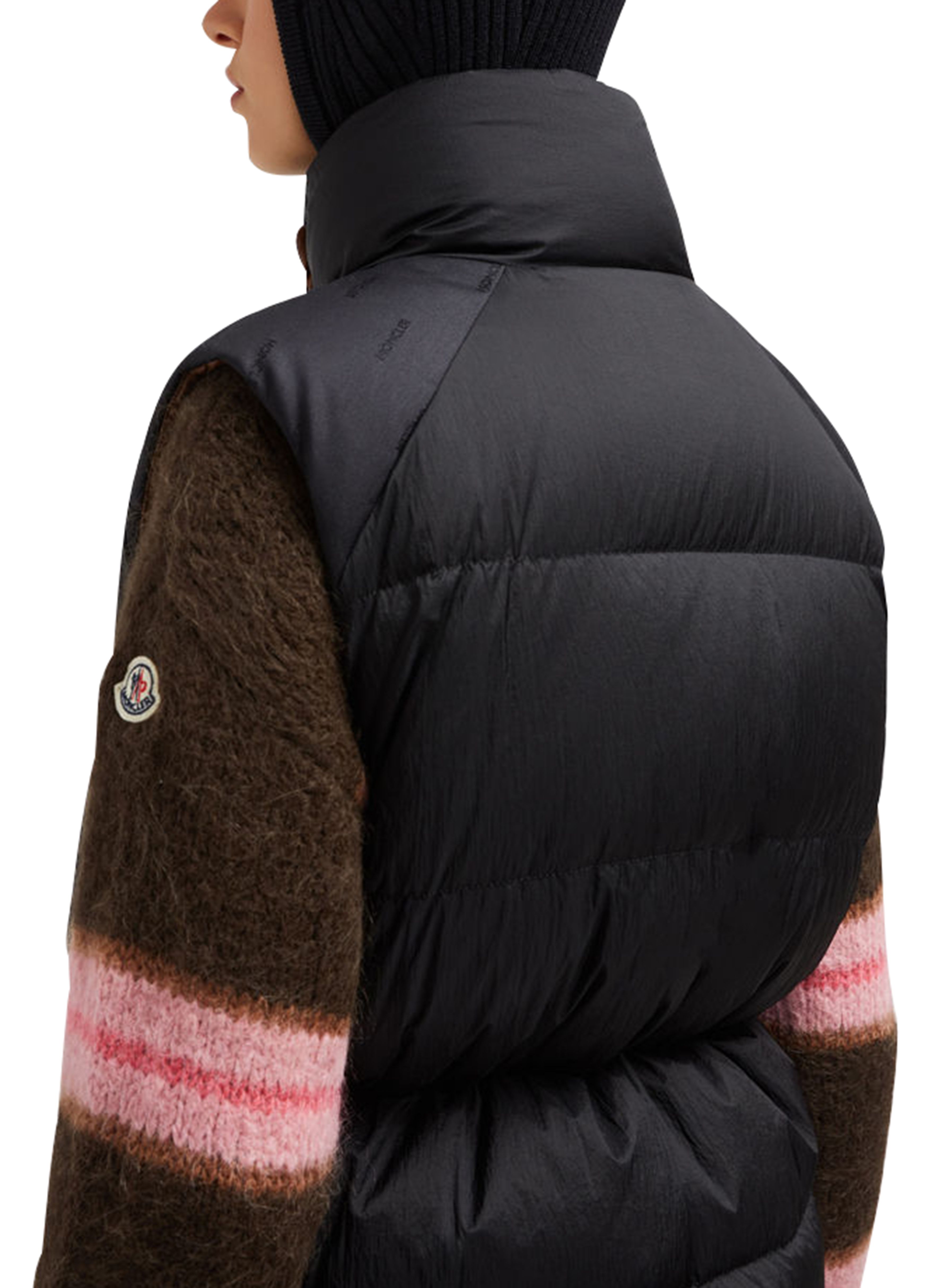 Moncler Verone reversible short down jacket thumbnail 4