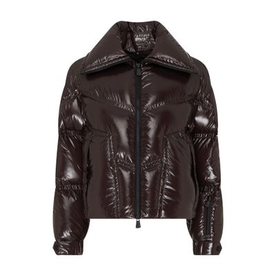 Moncler Cluses Down Jacket In Brown
