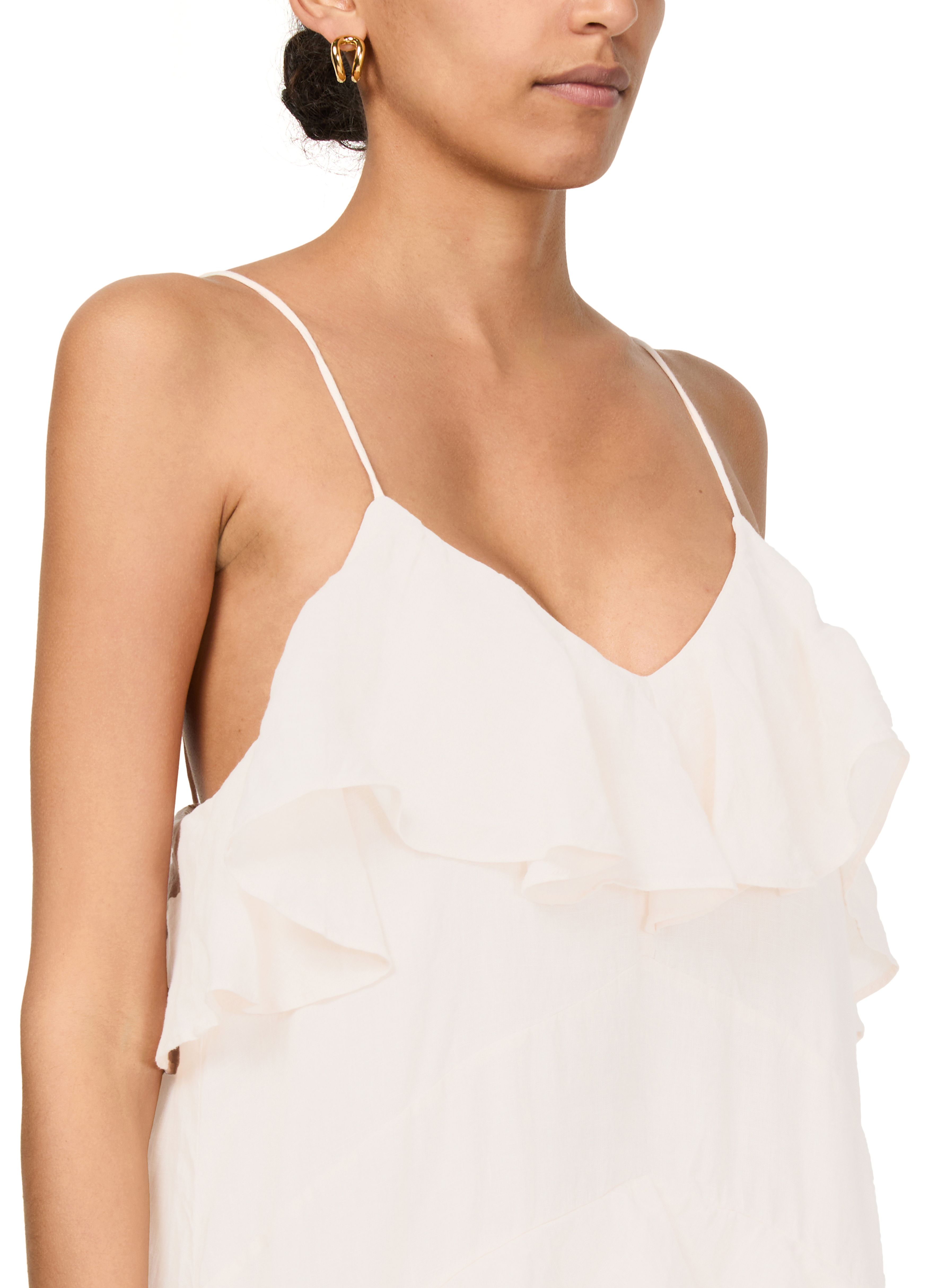 Benedicte ruffle maxi dress thumbnail 4