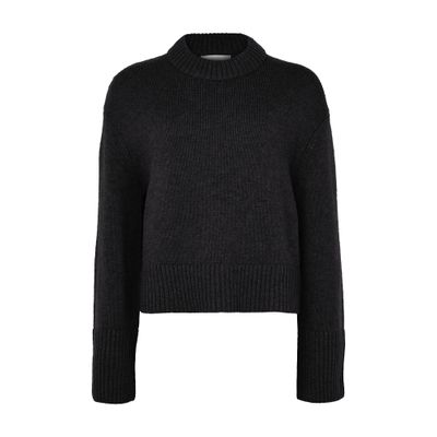 Lisa Yang Sony Cashmere Round-neck Sweater In Black
