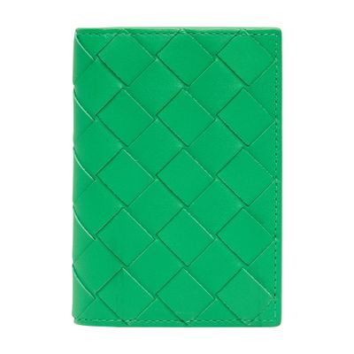 No. 155 Card Case with Flap, Olive