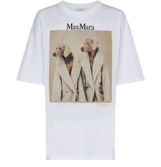 Women s Tacco Dog t shirt MAX MARA 24S