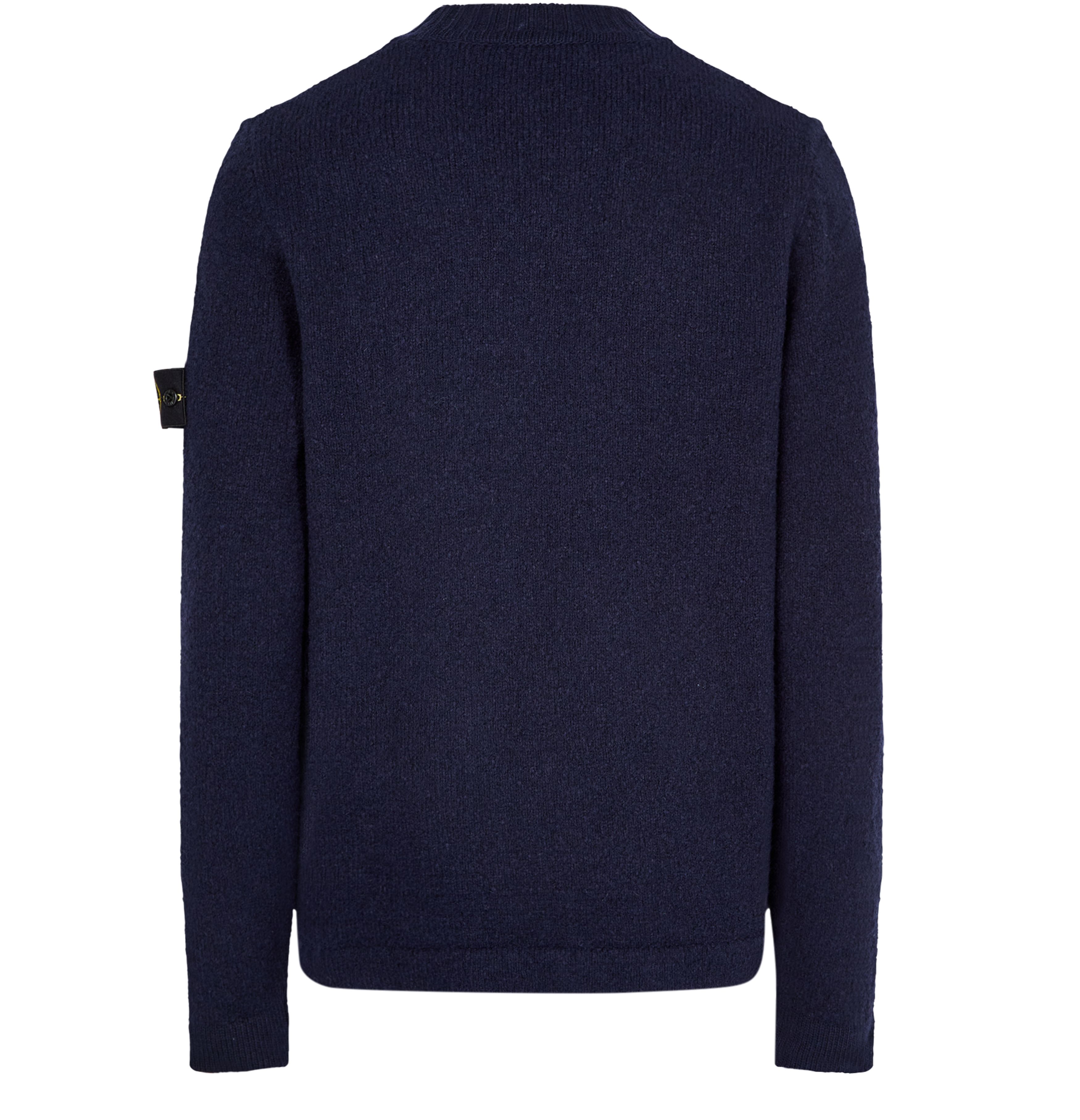 Logo patch crew neck sweater thumbnail 3