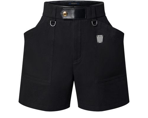 LOUIS VUITTON Oversized Pocket Cotton Drill Shorts 