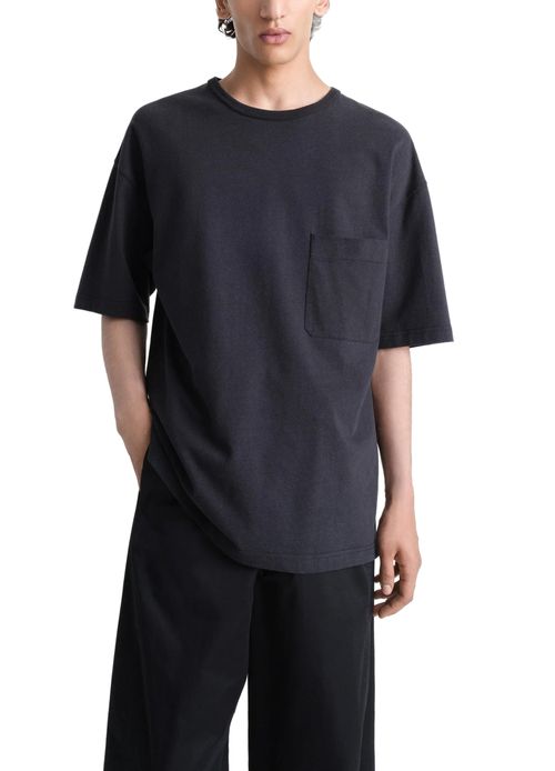 LEMAIRE T-shirt boxy à manches courtes