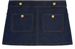 スカート Celine Calfskin short skirt Women's Short skirt in calfskin | CELINE | 24S
