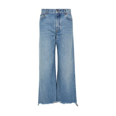 Chloé Straight-cut Jeans In Blue