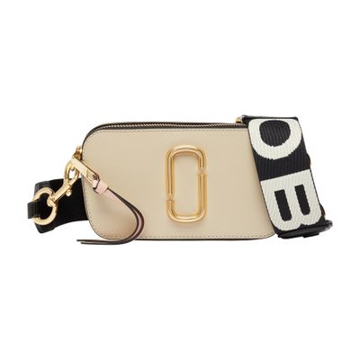 Marc Jacobs The Snapshot Crossbody Bag In Khaki Multi