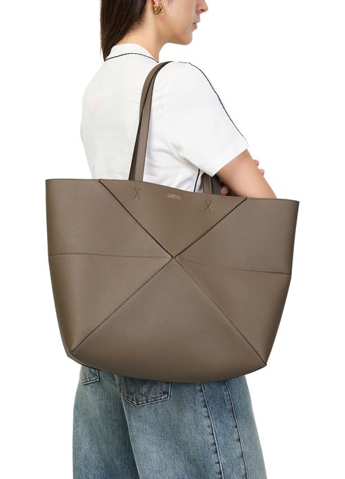 LOEWE Large Puzzle Fold tote bag