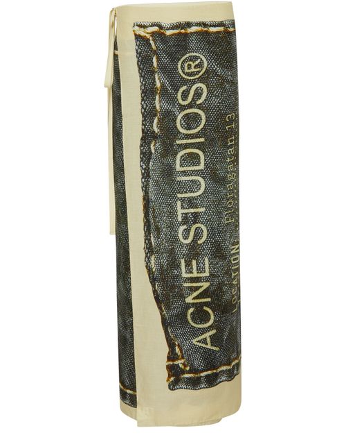 ACNE STUDIOS Pareo mit Print