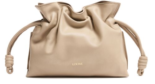 LOEWE Mini Flamenco clutch in nappa calfskin