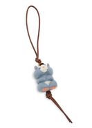 x Suna Fujita - Hamster felt and calf leather bag jewel - LOEWE