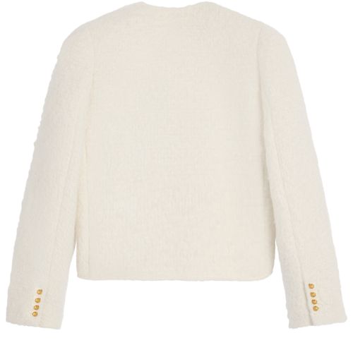 CELINE Icone jacket in cashmere and wool natté