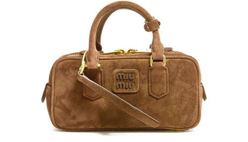 MIU MIU Arcadie suede bag