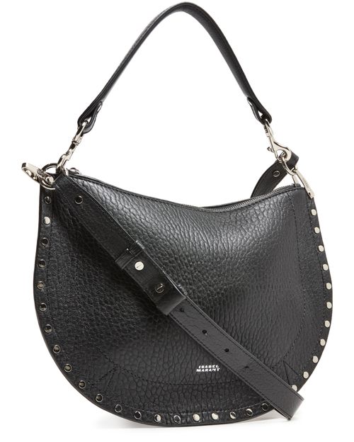 ISABEL MARANT Oskan soft zip bag