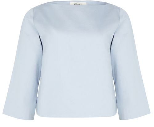 Skall Studio — Alma long-sleeved blouse (Blue)