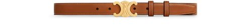 CELINE Medium Triomphe belt in natural calfskin