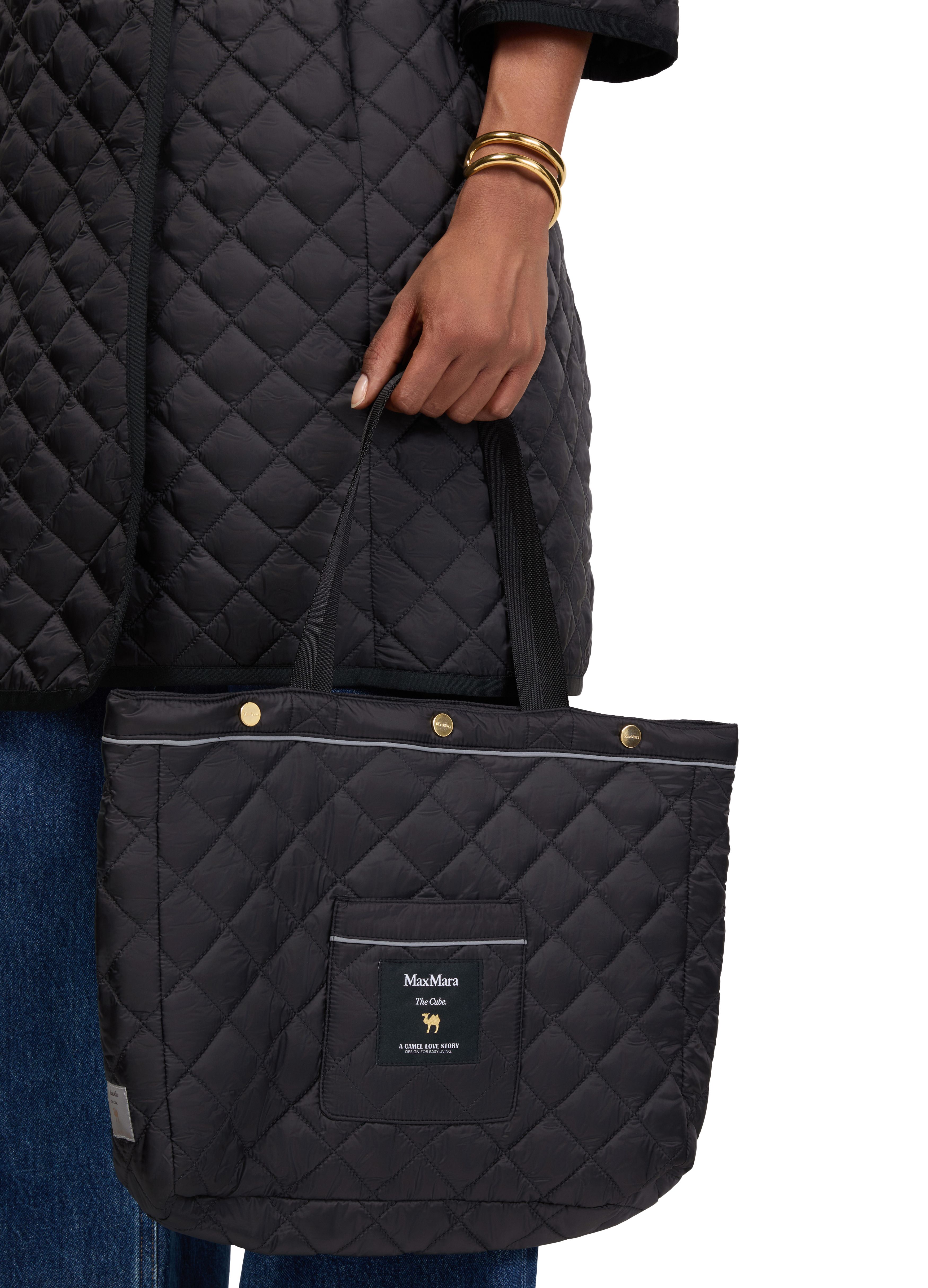 Arianna quilted coat & tote bag - THE CUBE thumbnail 7