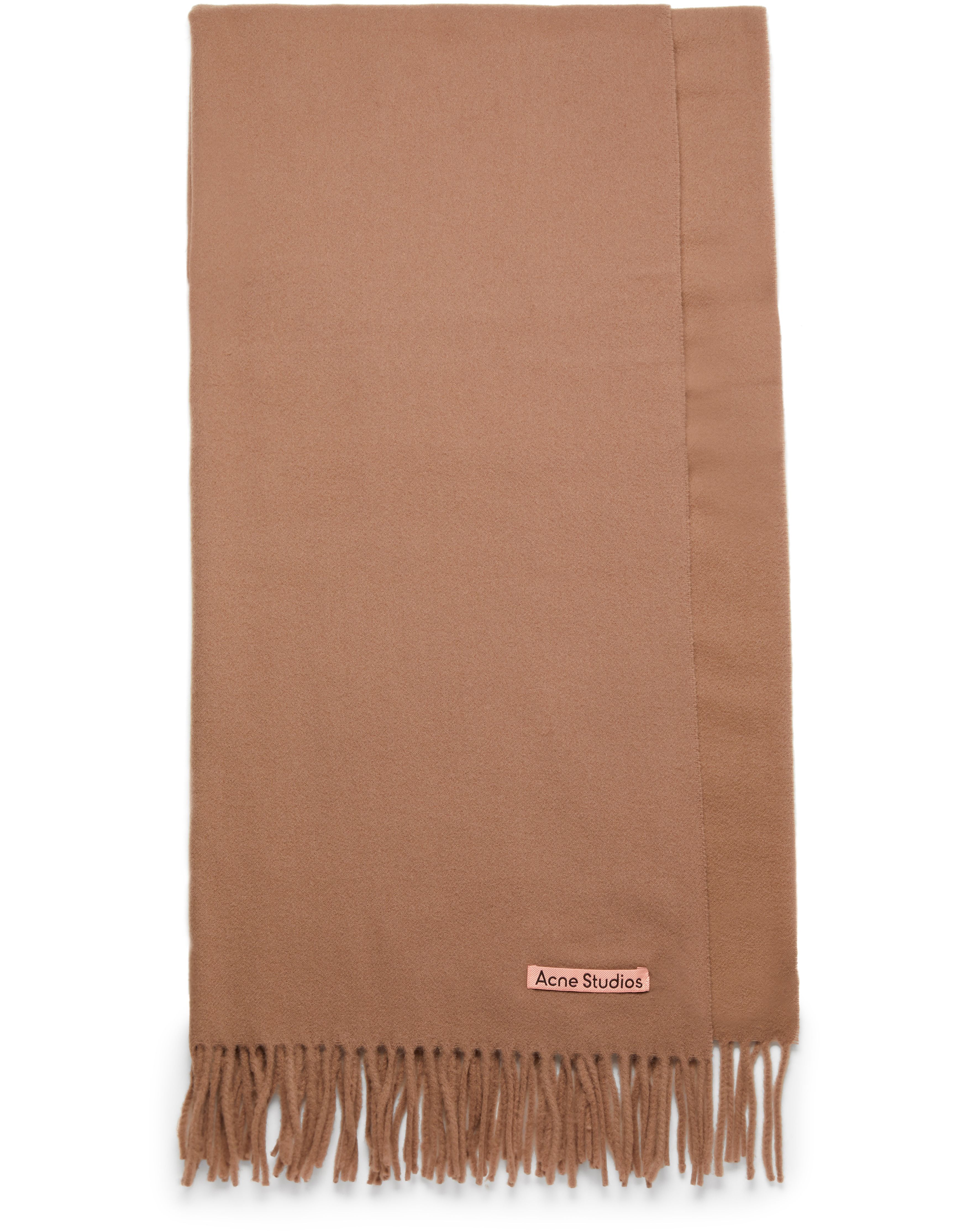 Fringe wool oversized scarf thumbnail 3