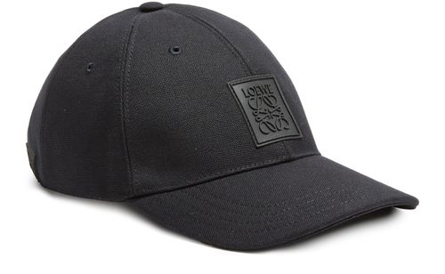LOEWE Patch cap in canvas
