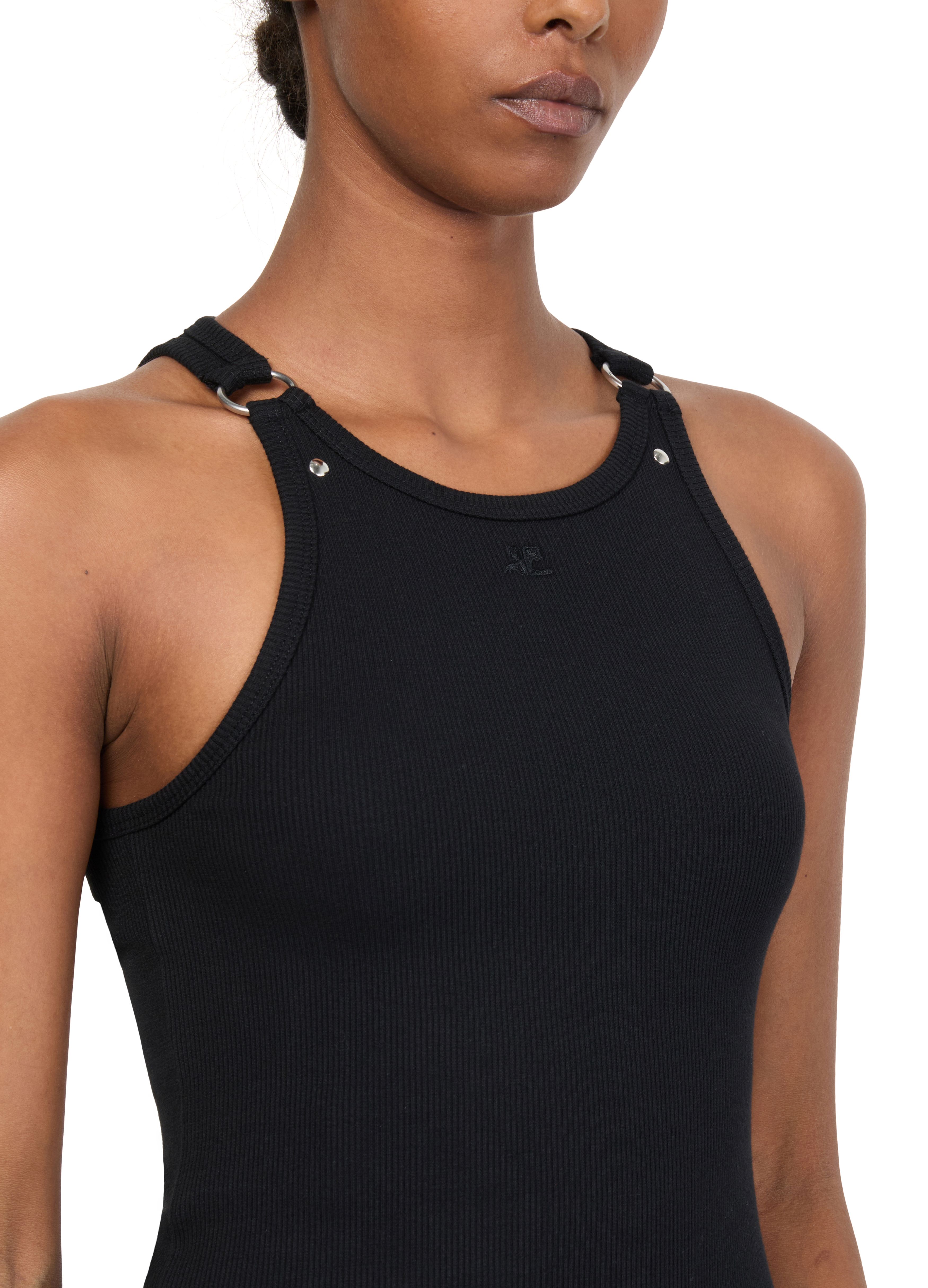 Buckle 90'S rib tank top thumbnail 4