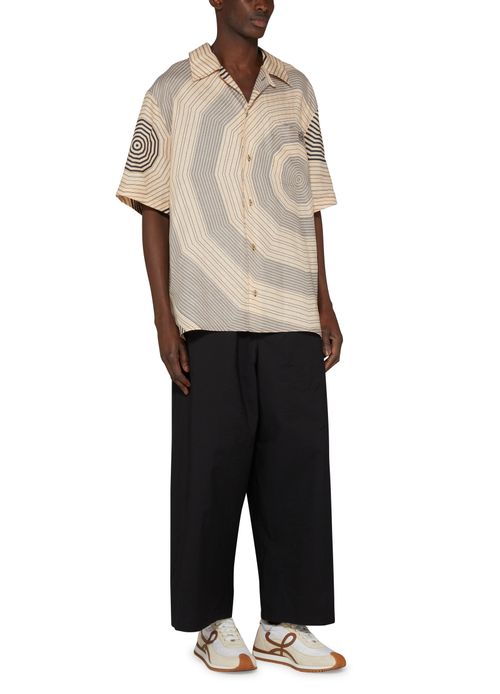 LOEWE Trousers in cotton and polyamide