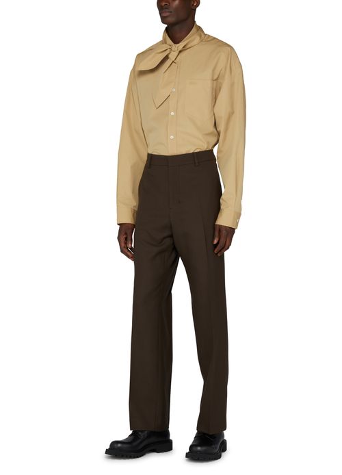 AMI PARIS Straight leg trousers