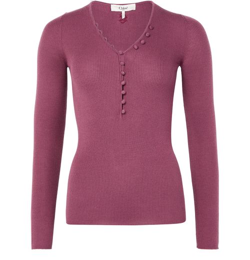 CHLOE V neck sweater