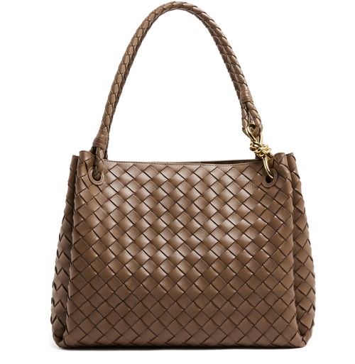 BOTTEGA VENETA 안디아모 파라슈트 라지 가죽 백