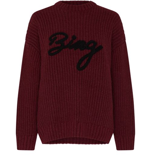 ANINE BING Sydney sweater signature zinfandel