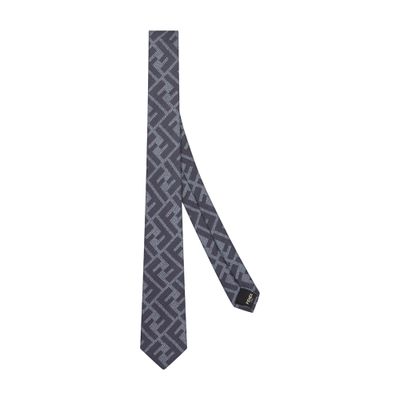 Fendi Tie In Gray