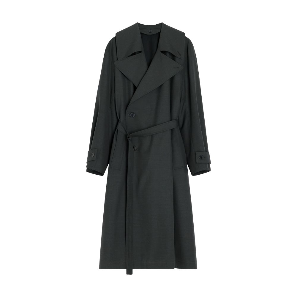 Trench coat whith detachable lining thumbnail 8