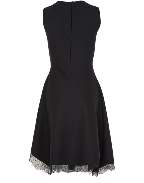 MCQUEEN Lace asymmetric dress