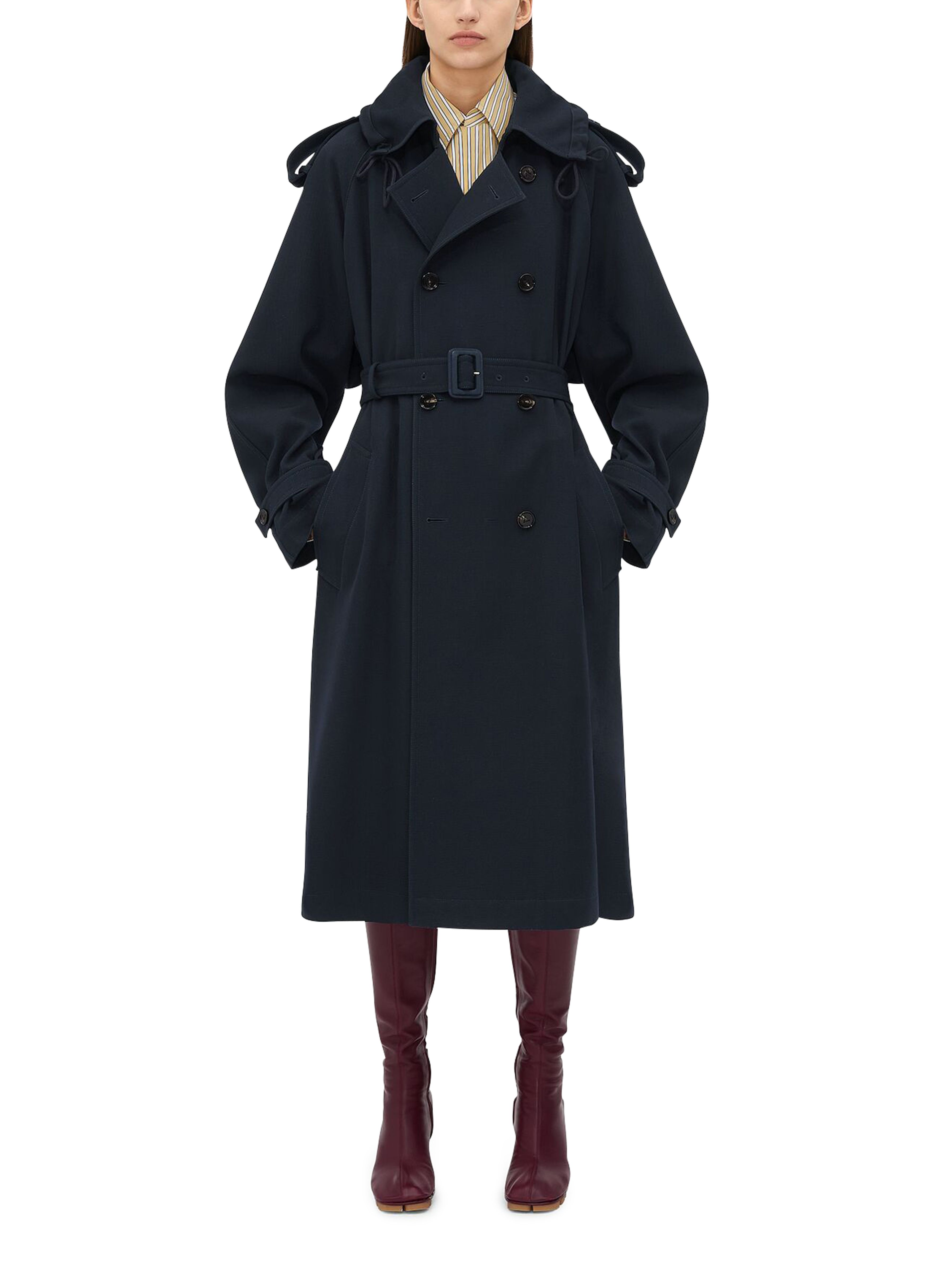 Cotton trench coat thumbnail 5