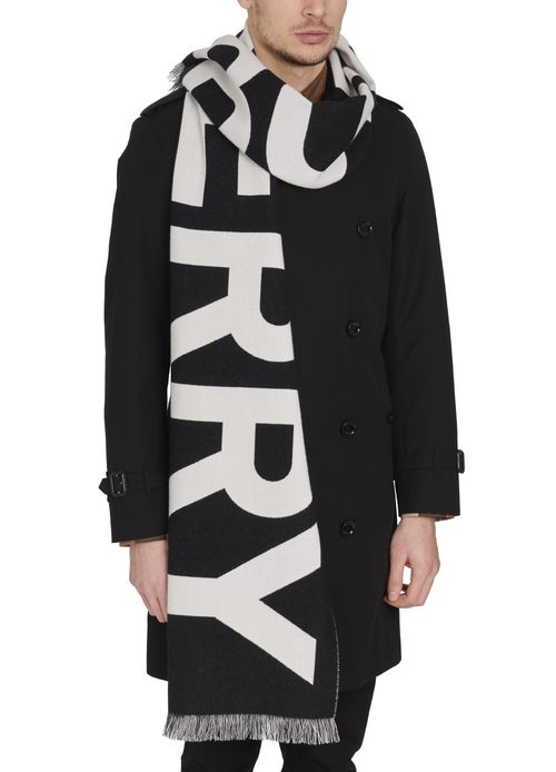 BURBERRY Logo scarf