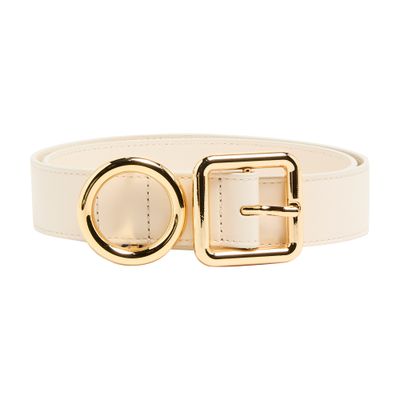 Shop Jacquemus The Regalo Belt In White