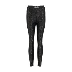 Women's All Over Sequins Logoed Leggings, TOM FORD