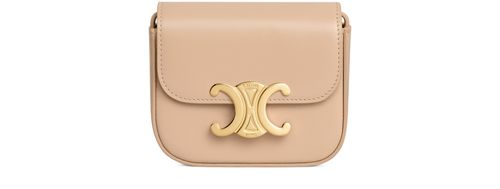 CELINE Mini Triomphe veau satiné
