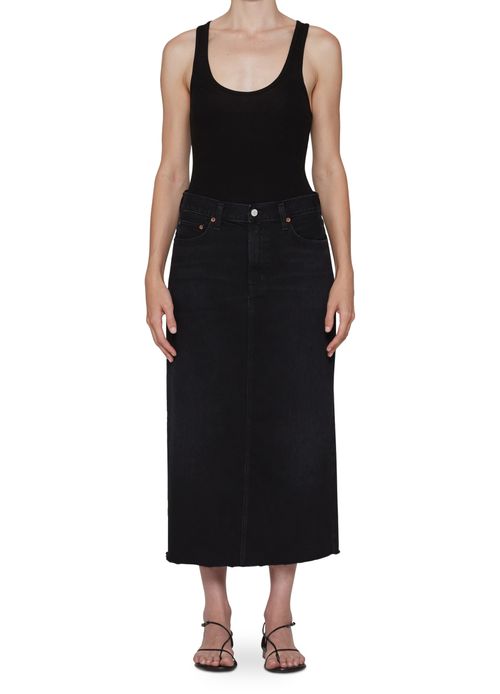 AGOLDE Della denim skirt
