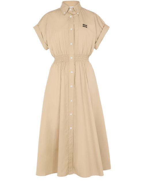 MIU MIU Midi shirt dress