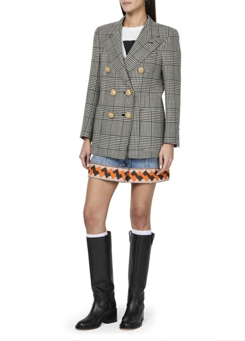 VALENTINO GARAVANI 모시 더블 브레스트 재킷