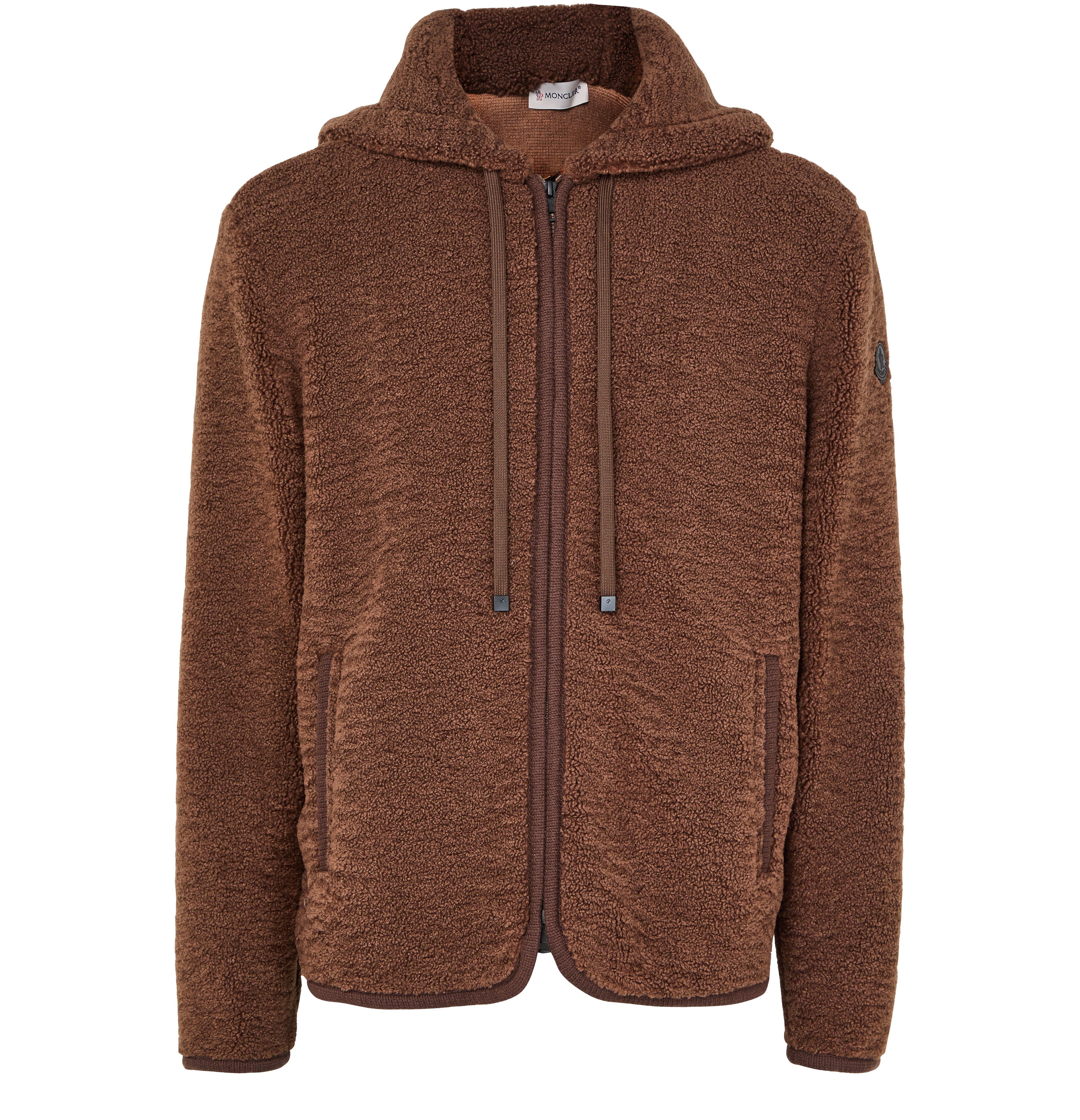 Zipped-up cardigan