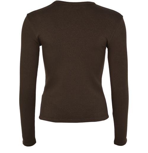 CELINE Triomphe t-shirt in ribbed cotton jersey