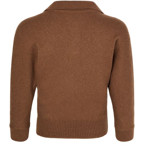 KHAITE Herve cashmere polo neck sweater