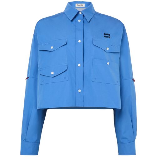 MIU MIU Multi-pocket shirt