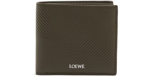 LOEWE Two-compartment wallet in supple grained calf leather.
